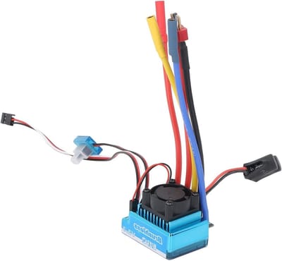 Krachtige 80A Brushless Electronic Speed Controller voor RC Auto's - Waterdicht, Stofdicht en Betrouwbaar voor 1/10 Modellen