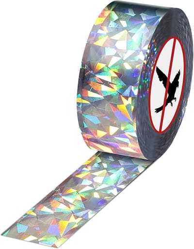 Reflecterende Vogelwerende Tape 80 m x 2.2 cm voor Bescherming van Huis, Tuin en Terras tegen Vogels