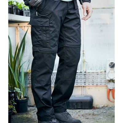 Craghoppers Expert Kiwi Convertible Cargo Broek voor heren (Zwart)