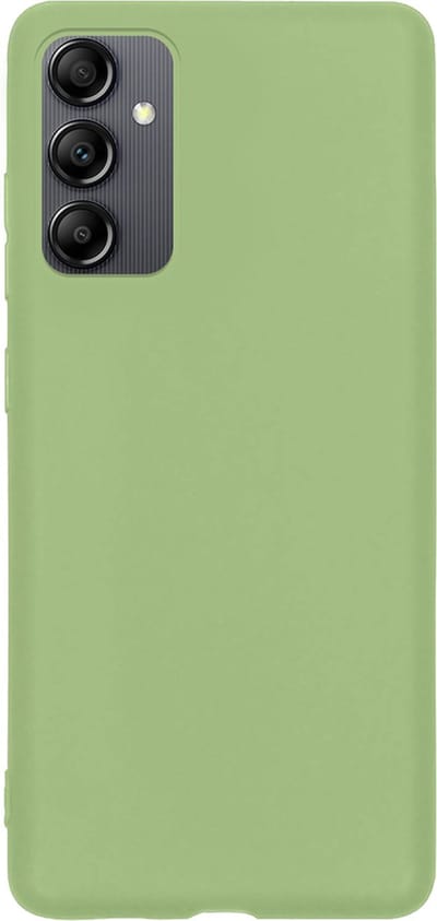 Hoes - Geschikt voor Samsung Galaxy A14 - Sterk & Shockproof - Hoesje Cover - Siliconen Case - Groen
