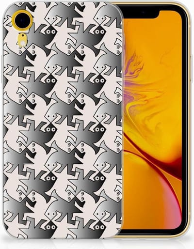 Apple iPhone Xr TPU Hoesje Salamander Grey
