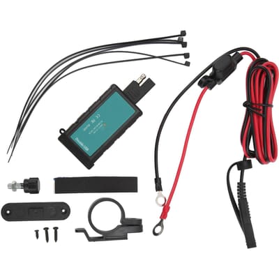 Chargeur USB Double pour Moto QC3.0 Prise SAE 1.4m Borne OT Entrée DC12‑24V Sortie 5V3.4A 9V2.5A 12V2A pour Voiture ATV SUV