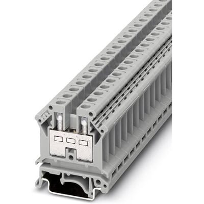 Phoenix Contact 3005015 Doorgangsserieklem 8.2 mm Schroeven Grijs 50 stuk(s)