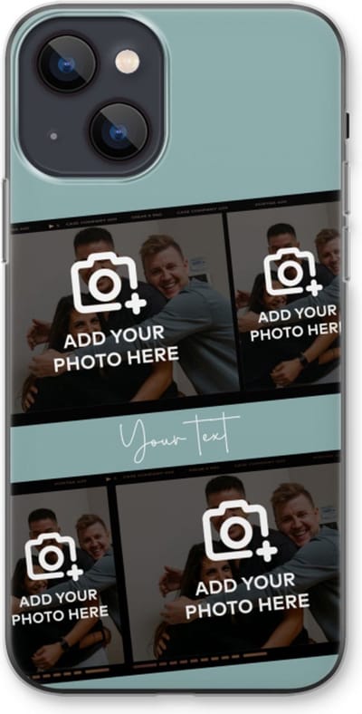 Gepersonaliseerd - Case Company® - Hoesje geschikt voor iPhone 13 hoesje - Filmrol N°2 - Soft Cover Telefoonhoesje - Bescherming aan alle Kanten en Schermrand