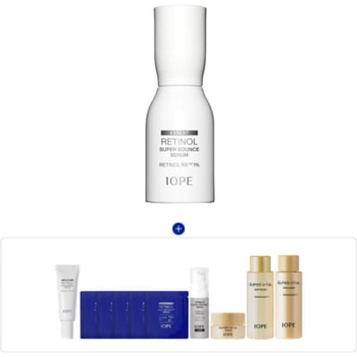 IOPE Retinol Super Bounce Serum 50ml Anti-Aging Retinol Huidverzorgingsset
