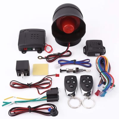 Dailygoody - Auto Alarm Systeem - Beveiliging - Universeel - Sleutelloze Toegang - Anti-diefstal - Inclusief Afstandsbediening - Geschikt voor Auto's
