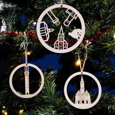 Kerstballen Hengelo Jouw Favoriete Stad in de Kerstboom City Shapes