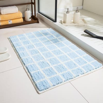 Ins Air Badkamervloermat Huishoudelijke Badkuip Doucheruimte Absorberende Vloermat Toilet Deurmat Entree Deur Antislip Tapijt 40×60cm gray