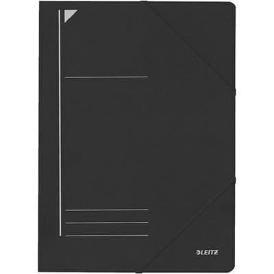 LEITZ® hoekmap, DIN A4, elastische sluiting, zwart