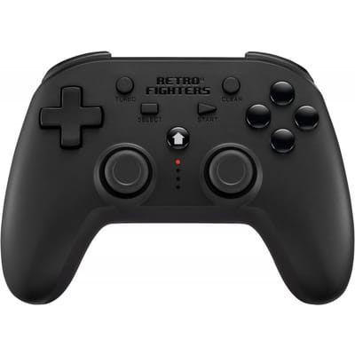 Retro Fighters Draadloze Controller   Zwart   Ps1 Ps2 Ps3 Compatibel  PreSsure Ss