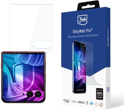 3Mk Silky Matt Pro Gehard Glas Voor Motorola Razr 60 Ultra Schermbescherming