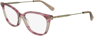 Longchamp LO2735 N Striped rose 51/16/140 WOMAN Brilmonturen