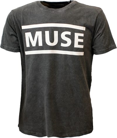 Muse Wash Collection Logo T-Shirt - Officiële Merchandise - S