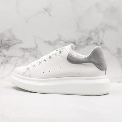 Grande taille 4244 chaussures de créateur de luxe pour femme plate-forme haute Pqv Alexander blanc paire de chaussures Zapatos hommes et femmes 38 gray