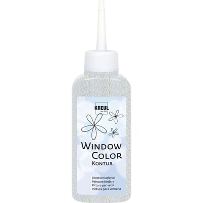 KREUL Window Color Contourkleur, 80 ml - Transparant