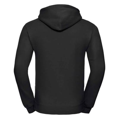Russell Effen Heren Hoodie (Zwart)