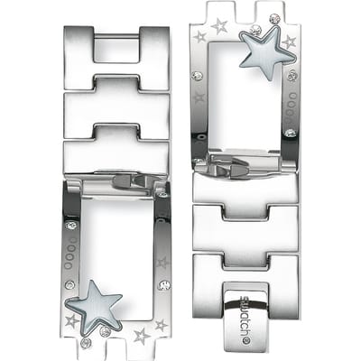 Swatch Plastic - Square SUB 18mm ASUBK123G SUBK123G Touch Of Heaven band