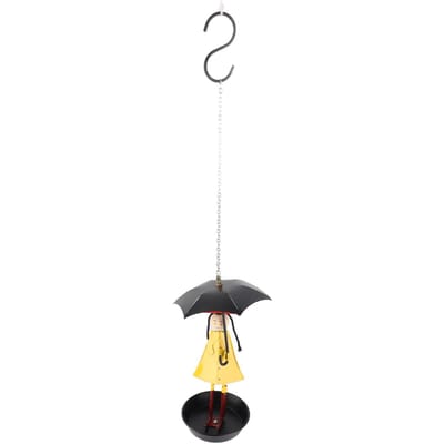 Mangeoire à oiseaux Décorative en Résine Mangeoire à oiseaux pour Cour Jardin Arbre