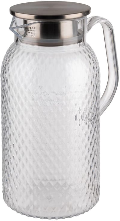 APS Karaf - Waterkan - Transparant - Ø 11,5 cm - 1,8 Liter - Vaatwasserbestendig - Breukvast
