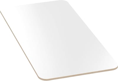 Multiplex Tafelblad - Werkblad Hout - Meubelprojecten - Melamine Gecoat Krasvast - 70x50 cm - Wit