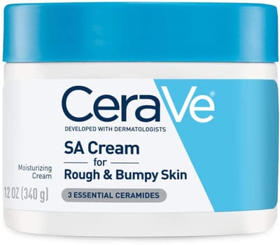 CeraVe Moisturizing Cream met Salicylzuur – Exfoliërende Bodycrème, Parfumvrij, 340g