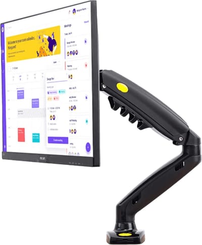 DrPhone NB Wallmount Series Monitorhouder – Voor 14 tot 30 Inch Schermen – 9 kg – 360° Draaibaar – Kantelbaar – VESA 75x75 / 100x100 – Zwart