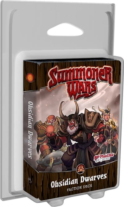 Summoner Wars: Obsidian Dwarves - Faction Deck - Uitbreiding - Kaartspel - Engelstalig - Plaid Hat Games