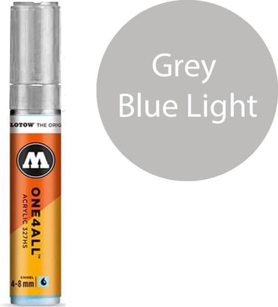 Molotow - One4All 4-8mm Marker Grey Blue Light