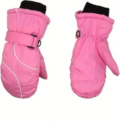 Bovista Skihandschoenen Kinderen - Handschoenen Winter - Handschoenen - Wanten - Antislip - Waterdicht - Roze