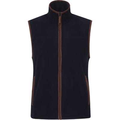 Mountain Warehouse Heren Rove Fleece Gilet (Marine)