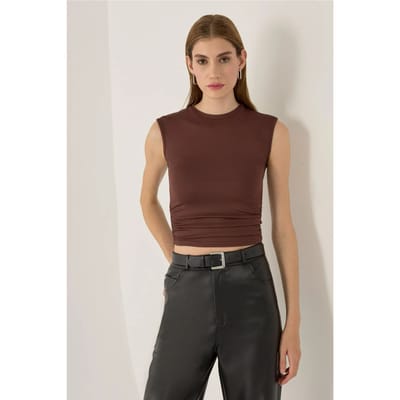 Rimpeld Jersey Top
