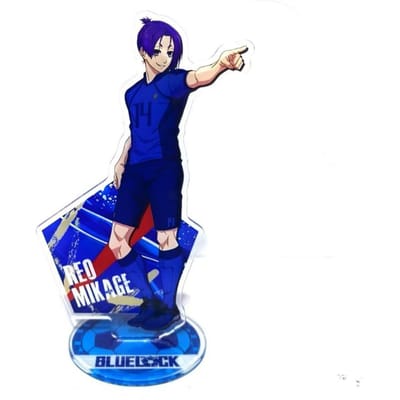 Blue Lock Anime Sleutelhanger Isagi Chigiri Bachira Nagi Actiefiguur Acryl Stand Model Plaat Bureau Decoratie Ornament Fans Cadeaus