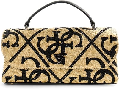 Schoudertas Dames - Handtas Hobo Bag - Dagelijks Gebruik - Raffia Look - 26.5 x 13.5 x 8 cm