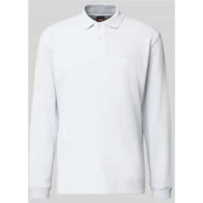 Regular fit poloshirt van katoenmix, model 'PETEMPESTOLONG'