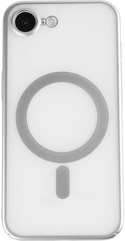 Rixus Instinct Mag Case For iPhone 16e Silver