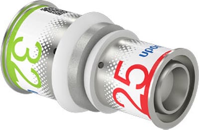 Uponor S-Press Plus verloopsok - 32 x 25 mm pers