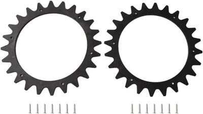 Grasmaaier Spikes - Tractie Verbeteraars - Voorkom Uitglijden - Duurzame Kunststof - 205 mm - Zwart