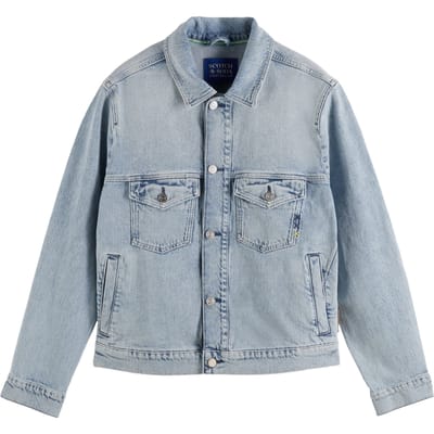 Scotch & Soda Regular Fit Denim Jacket — Blue Story Taglia: L | Giacche di jeans Outlet | Uomo | Blu