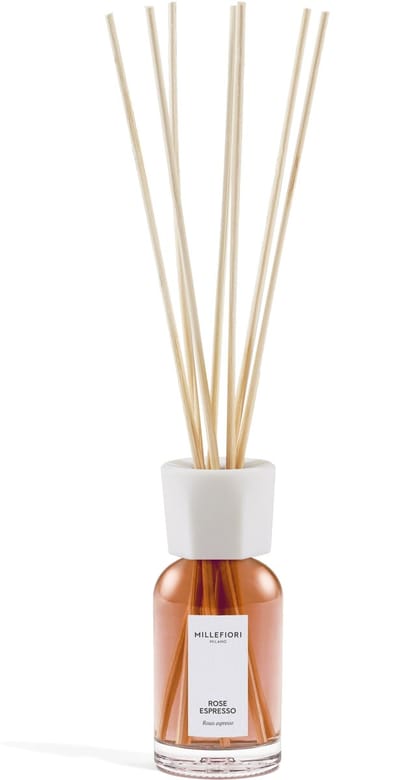 Millefiori Milano - Geurstokjes 100 ml - Rose Espresso - 2 tot 3 maanden