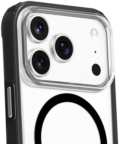 Force Case, Hoesje geschikt voor iPhone 17 Pro - AIR XTREM Versterkt 4m & MagSafe Compatibel, Zwart