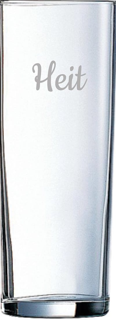 Gegraveerde longdrinkglas 31cl Heit