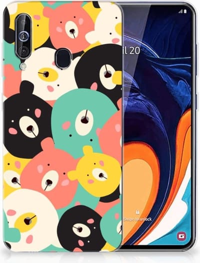 Samsung Galaxy A60 Telefoonhoesje met Naam Bears