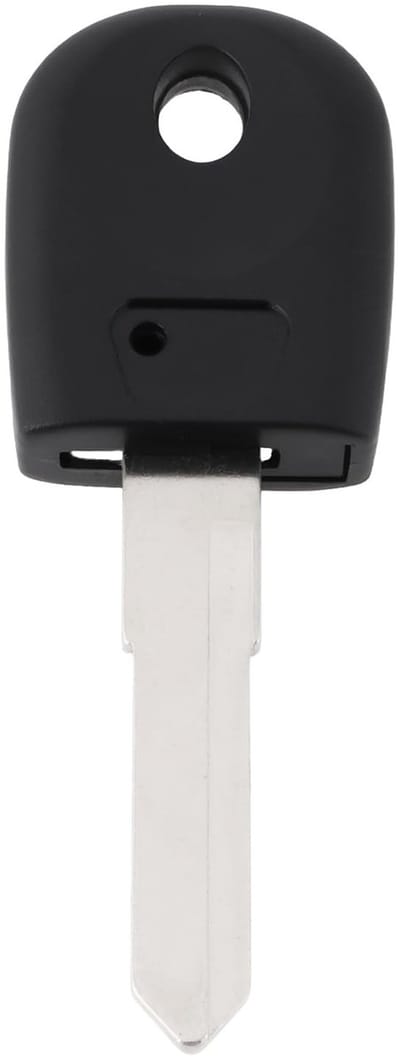 Cosensi- Sleutel Ongesneden Leeg - Compatibel met Ducati 939/797/821/1198/1200-R - Kunststof/Metaal - Lengte 75,5 mm - Breedte 26,2 mm - Zwart - Motorfiets Sleutel