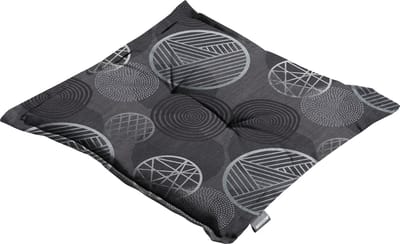 Madison - Zitkussen - Universeel - 50x50 cm - Circle Grey - Hocker -  Grijs