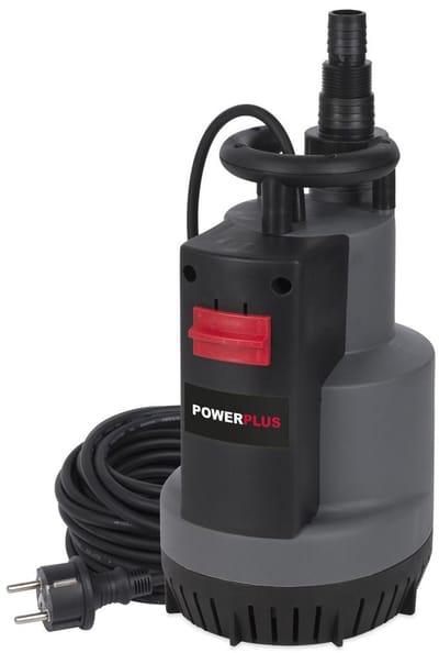 Powerplus Elektrische Waterpomp POWEW67920 - Dompelpomp van 750 W, maximale temperatuur van 35 °C en doorstroom van 12500 l/hour, tuingereedschap