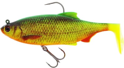 Westin Fishing Ricky the Roach Shadtail R2F Sinking Firetiger Rudd (18cm)