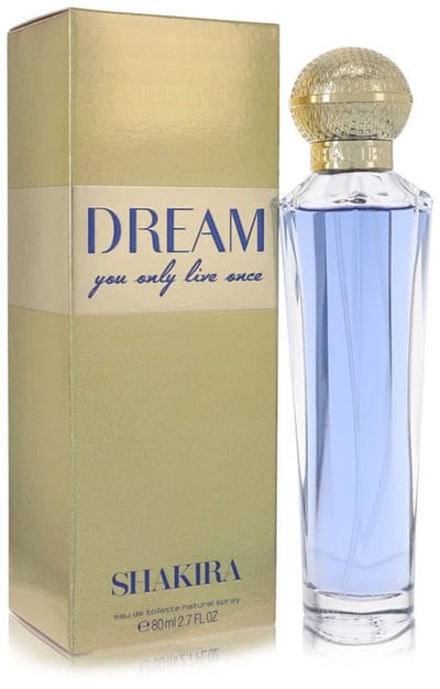 Shakira, Dream You Only Live Once, Eau De Toilette, Pour Femmes, 80 ml