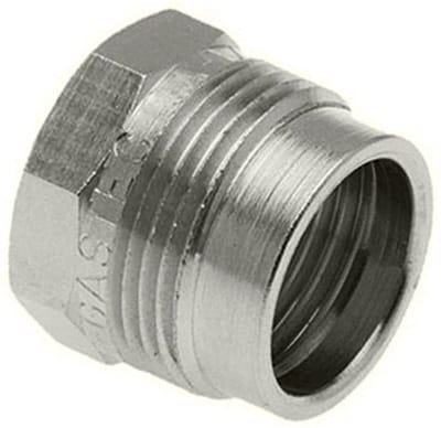 Bonfix Comfort aansluiting 1/2 recht chroom