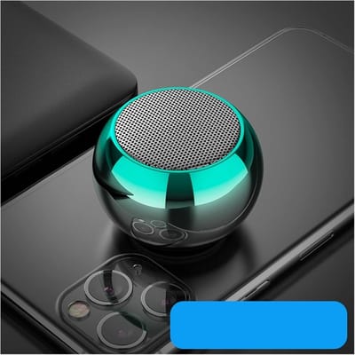 Draagbare Bluetooth Speaker - Stereo Geluidsbox - Muziek Luisteren - Krachtige Bass - Kleine Formaat - Zwart