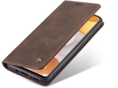 LC.IMEEKE Hoesje - Geschikt voor Xiaomi Redmi Note 13 4G Hoesje - LC.IMEEKE Luxe Book Case - Grijs